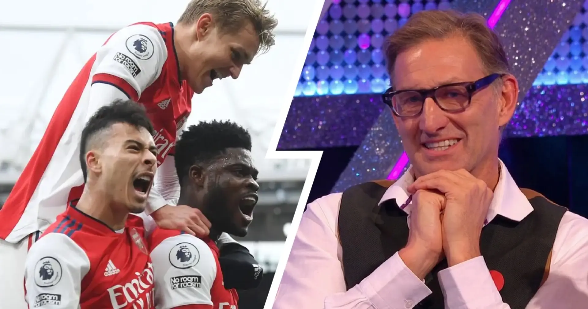 'He’s Vieira and Petit in one': Tony Adams picks Arsenal's player of the season so far