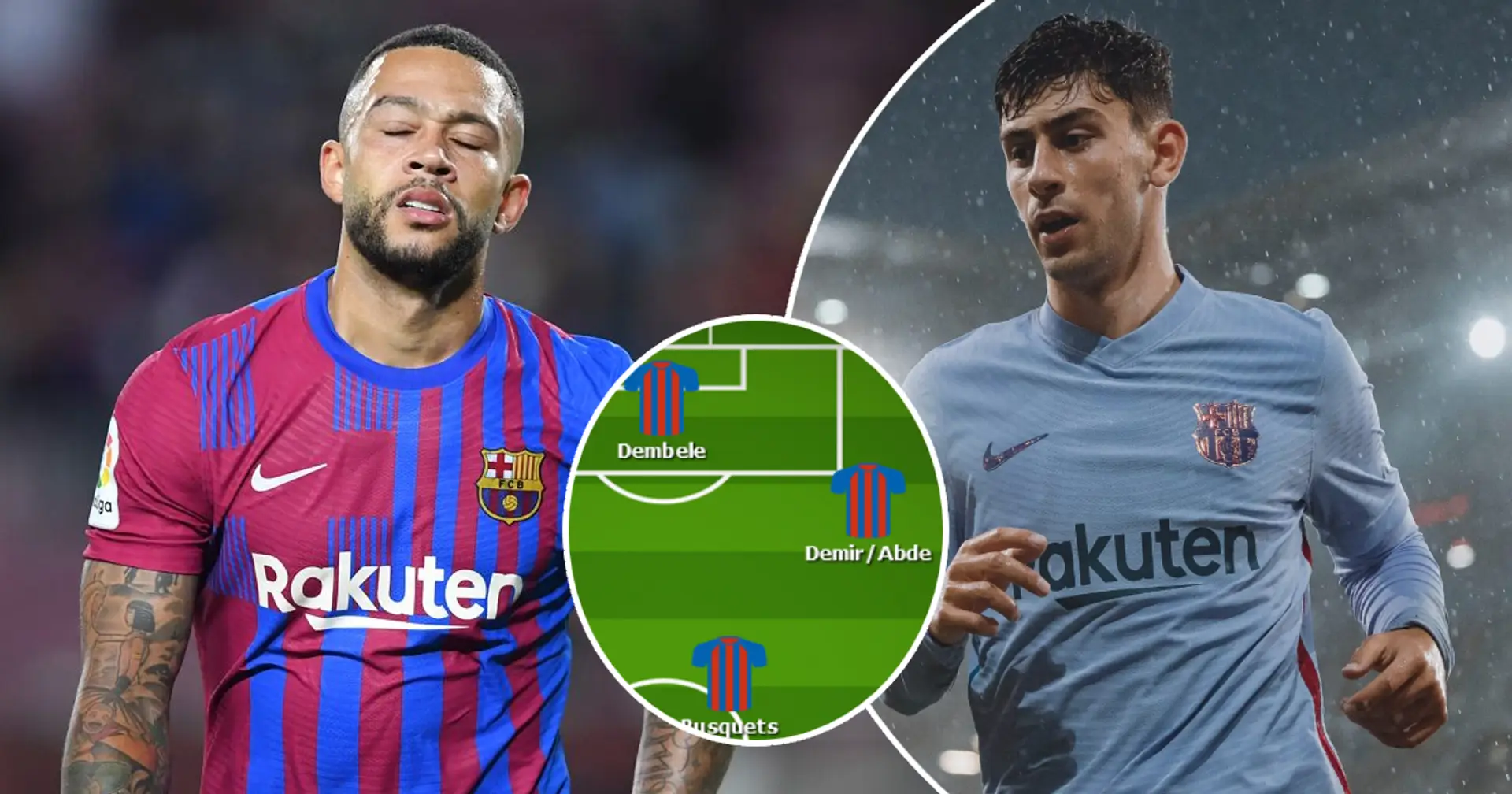 'Depay should be rested': Barca fans pick best XI for Villarreal clash