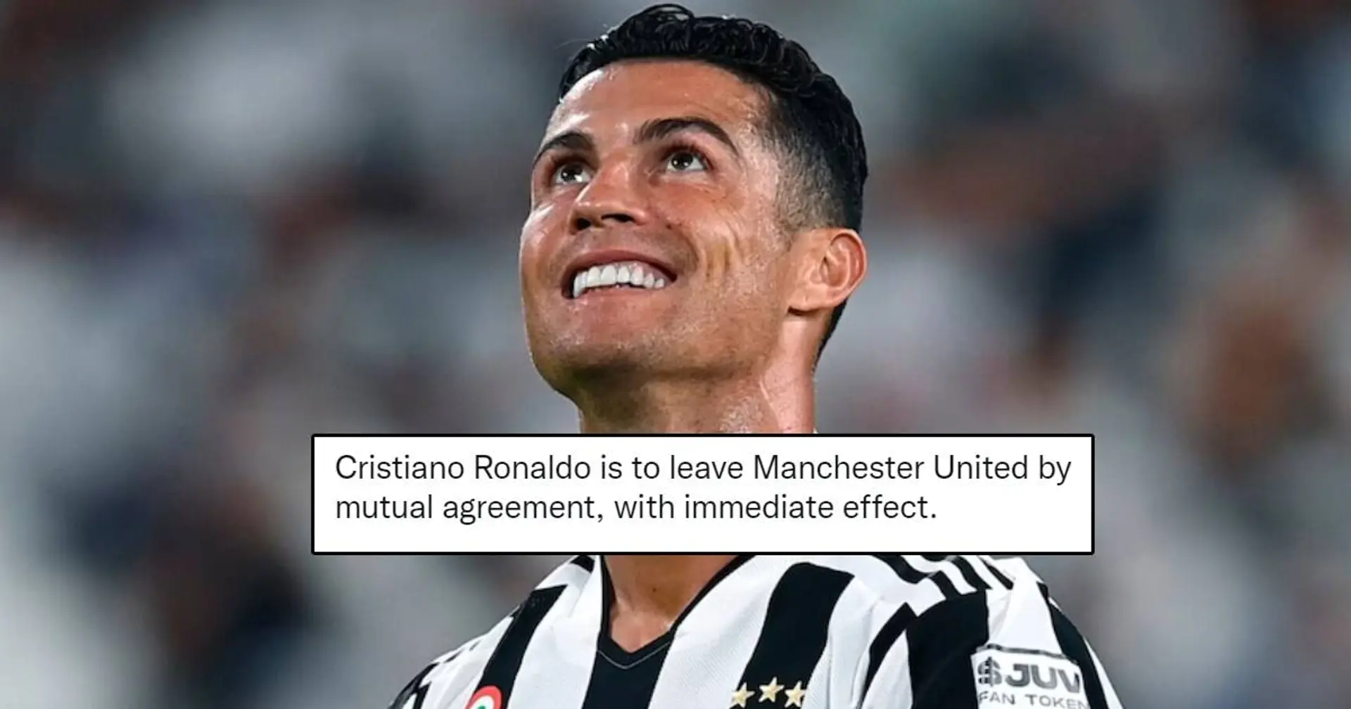 FLASH| Cristiano Ronaldo non è più un giocatore del Man United: l'ex Juve è un parametro zero