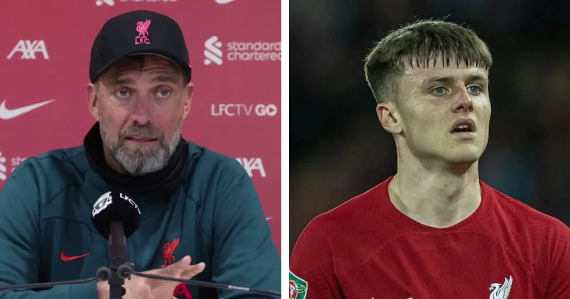 'Really nice to watch': Jurgen Klopp reacts to Ben Doak's senior Liverpool debut