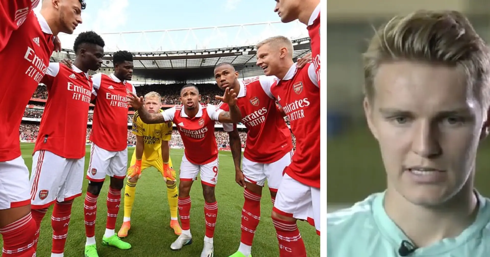 Odegaard names two players KEY to Arsenal winning the Premier League title