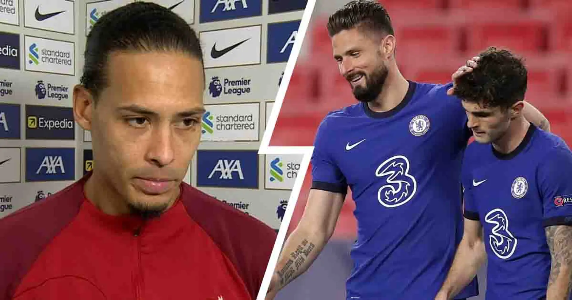 ‘Just that annoying person’: Virgil van Dijk names ex-Chelsea forward as his toughest opponent