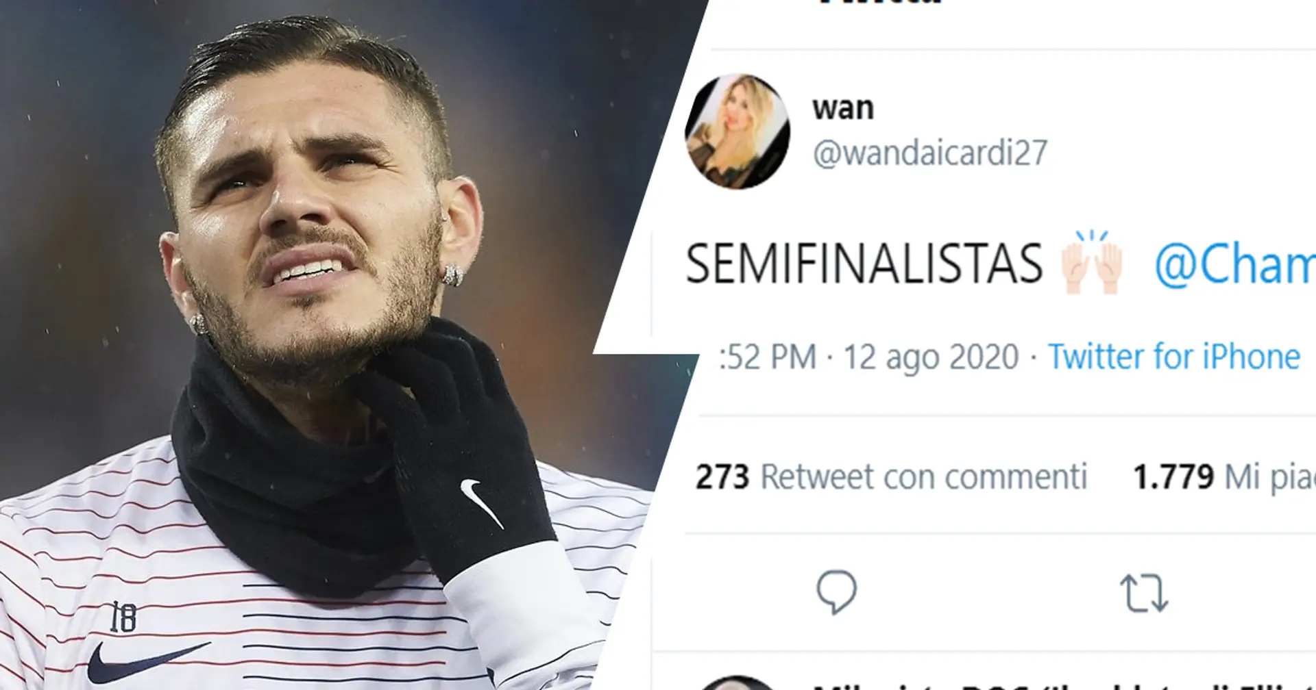 Wanda esulta ma arriva una pioggia di critiche per suo marito Icardi: l'argentino è stato il peggiore in campo nel match di ieri