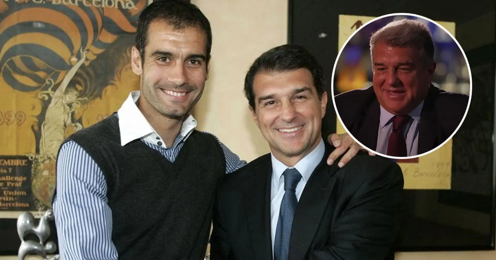 'You haven't got the b***s': How Laporta offered Pep Guardiola Barca manager job