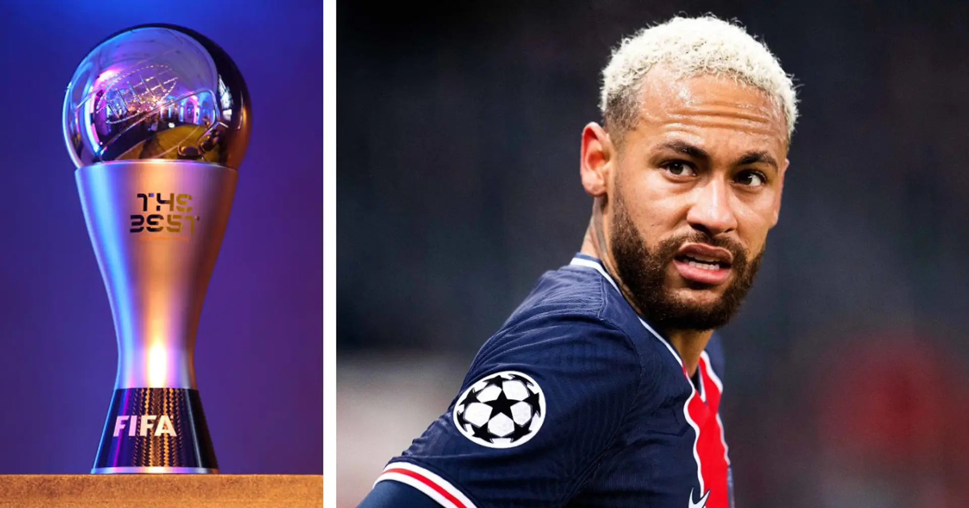 ⚡ Trophée FIFA "The Best": les 3 finalistes de 2020 sont connus et Neymar n'en fait pas parti