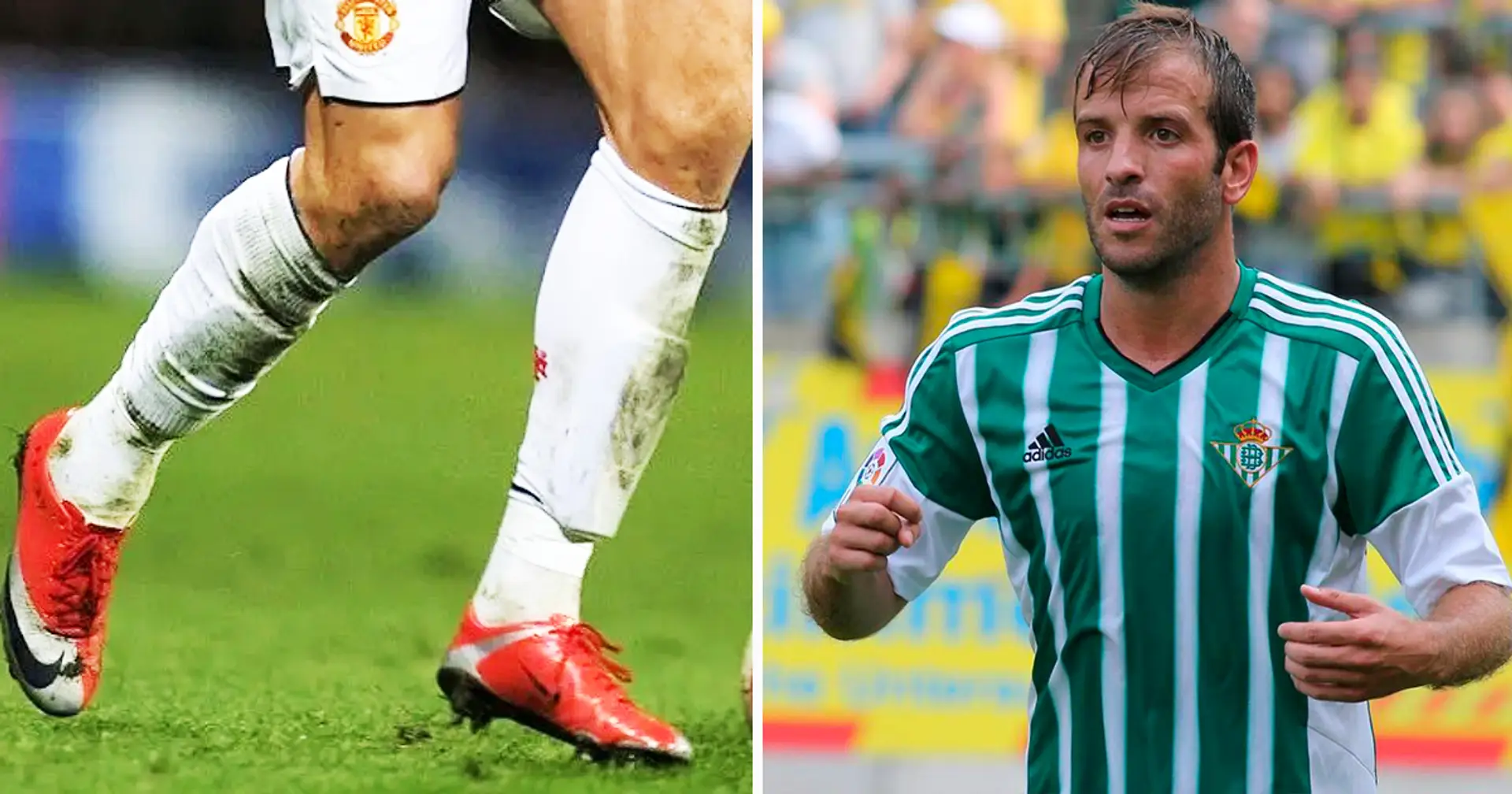 Rafael Van der Vaart earned €1.6 million for not wearing red boots during his time at Real Betis 