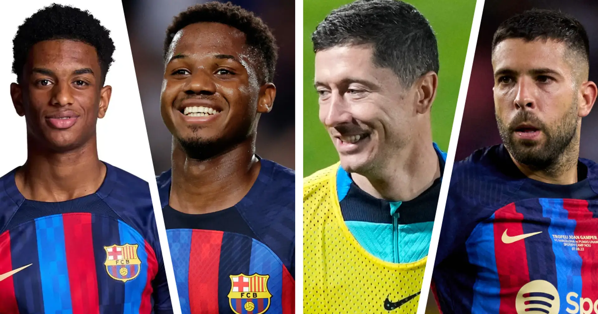 L'effectif complet de 22 joueurs du Barça après la fenêtre de transfert de janvier