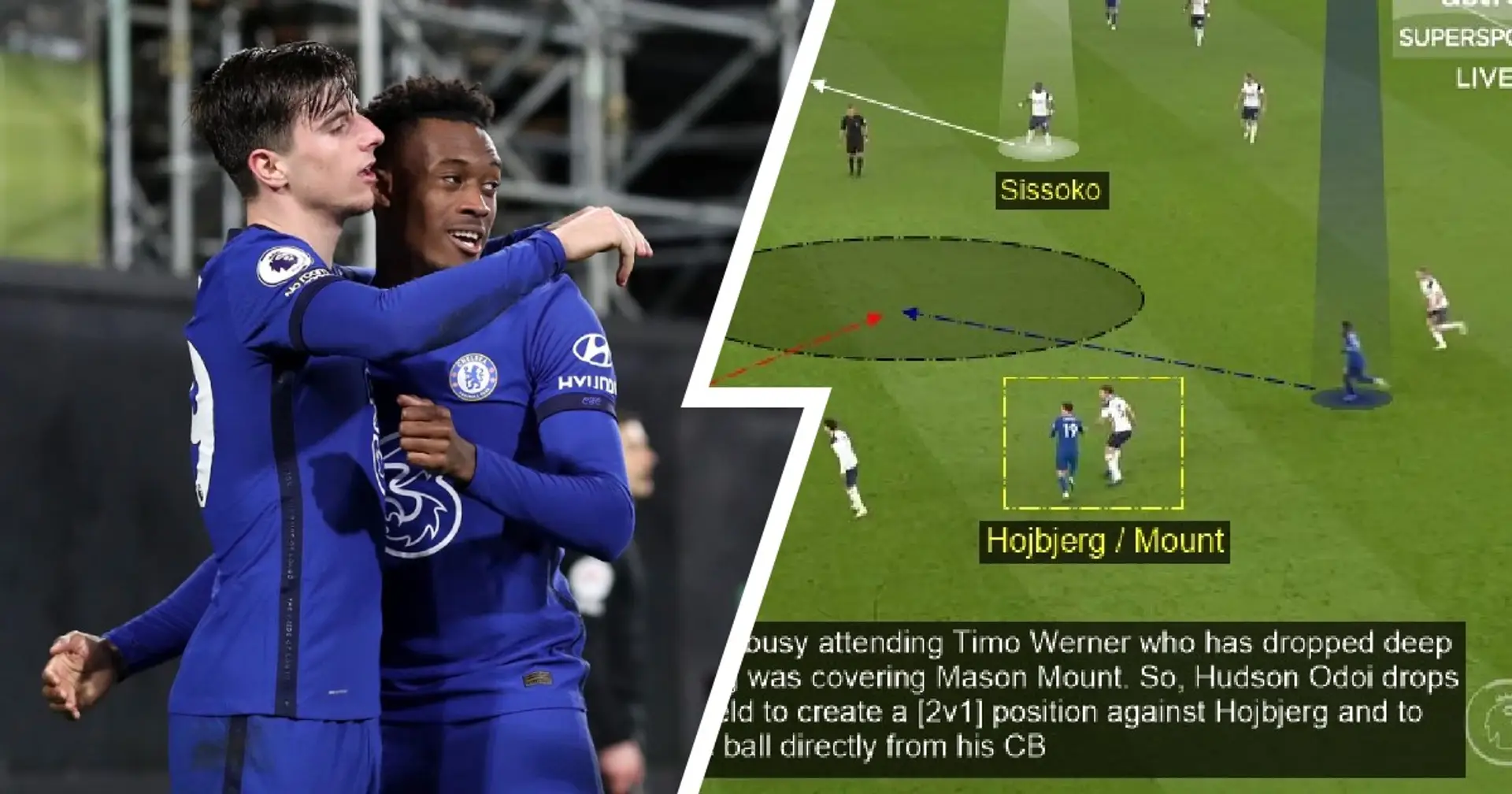 How Chelsea brilliantly using central areas to create attacks - explained by fan