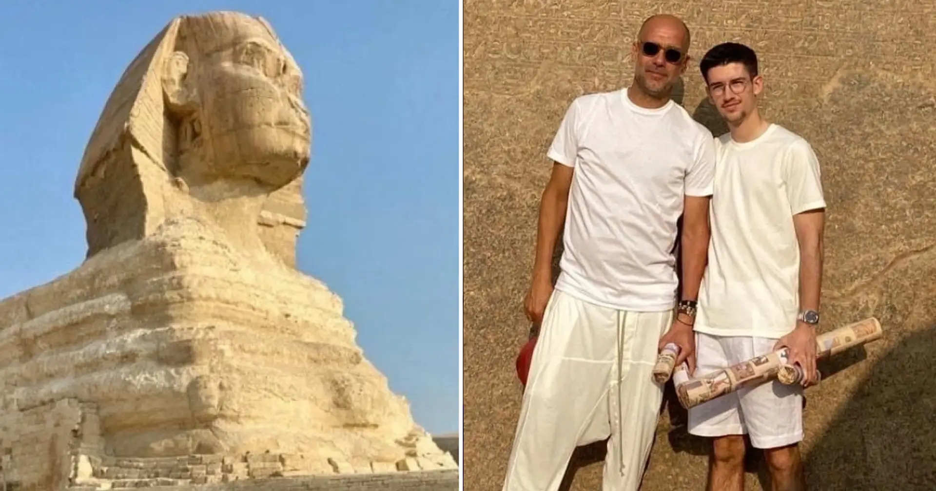 5 best pics as Pep Guardiola spends holidays in Egypt