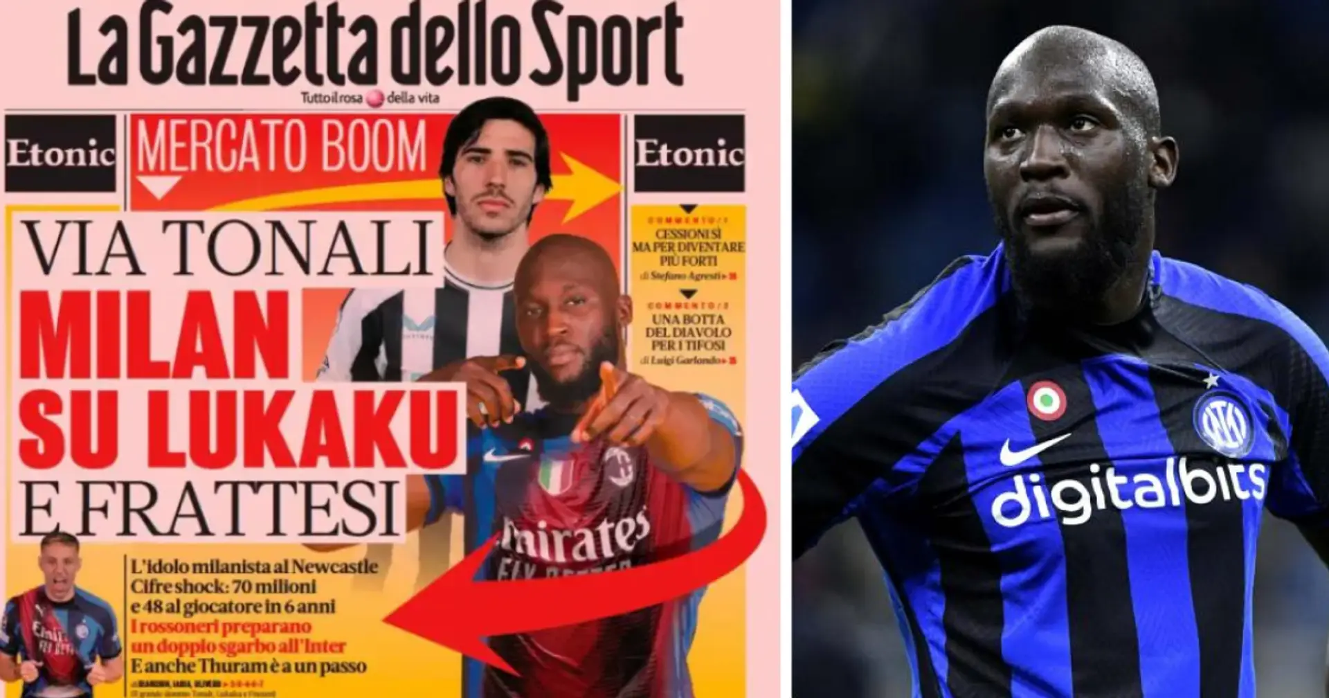 AC Milan plans stunning transfer bid to steal Lukaku from Inter