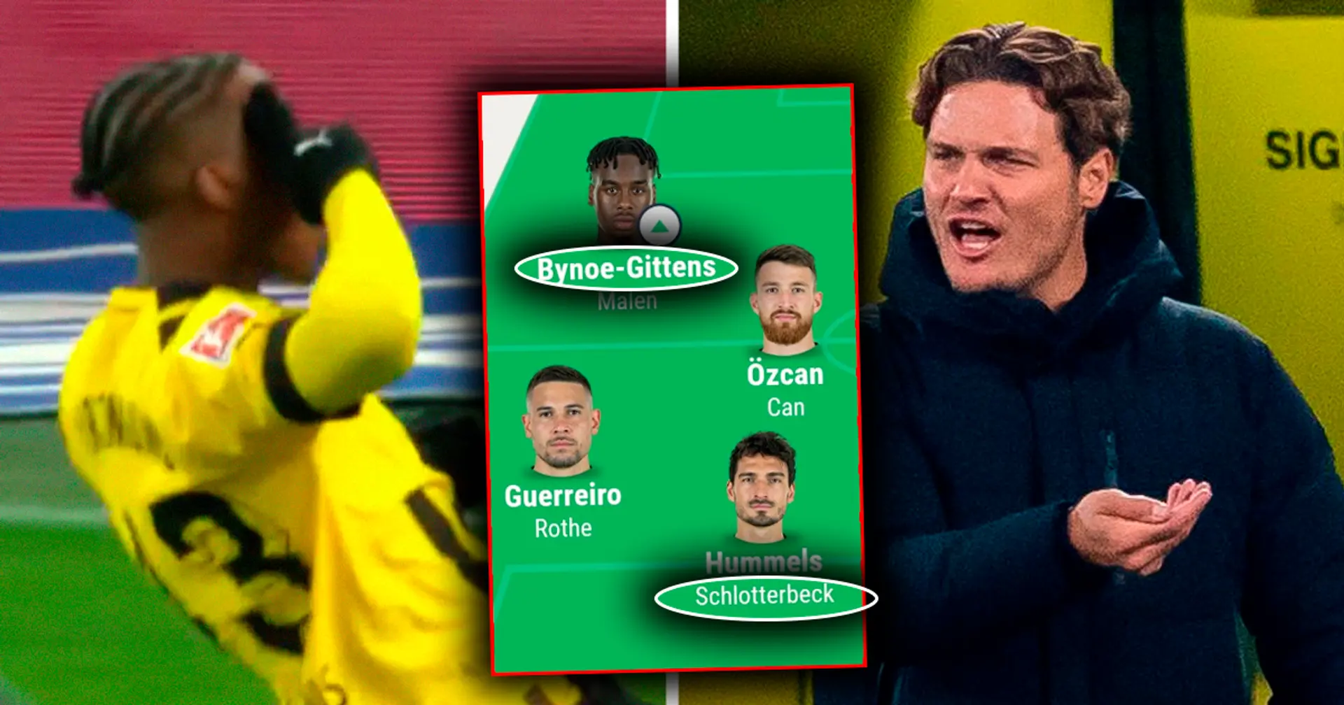 Bynoe-Gittens in der Startelf und 4 weitere Wechsel: BVB-Fan schlägt diese Aufstellung für Mainz-Spiel vor