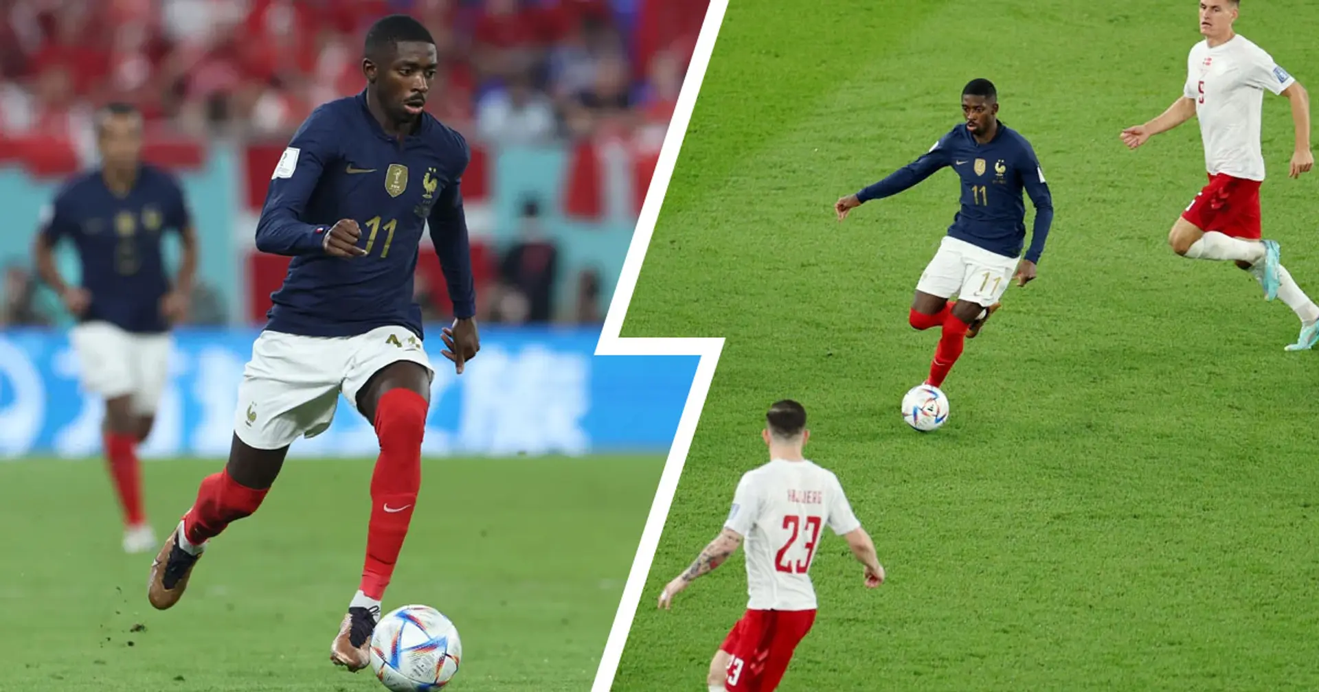 Dembele & one more Barca star among best dribblers of World Cup