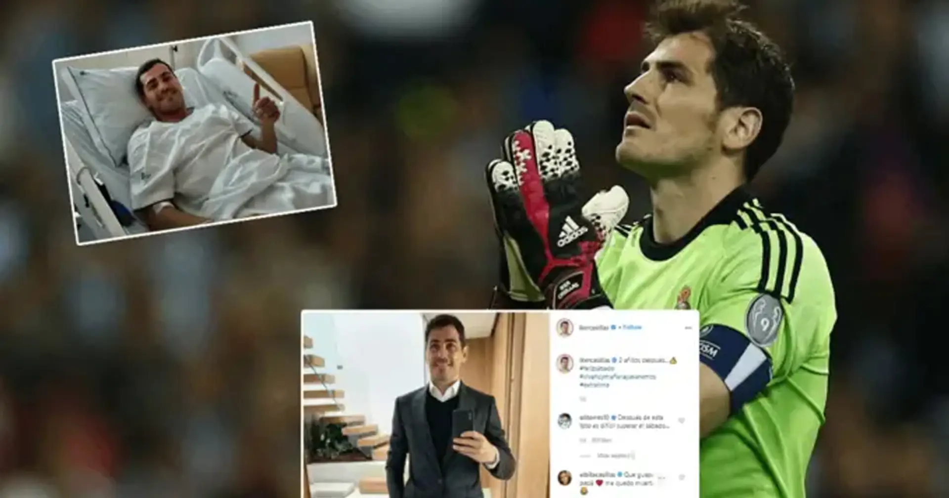 Iker Casillas sufre sospecha de infarto dos años después de su último incidente