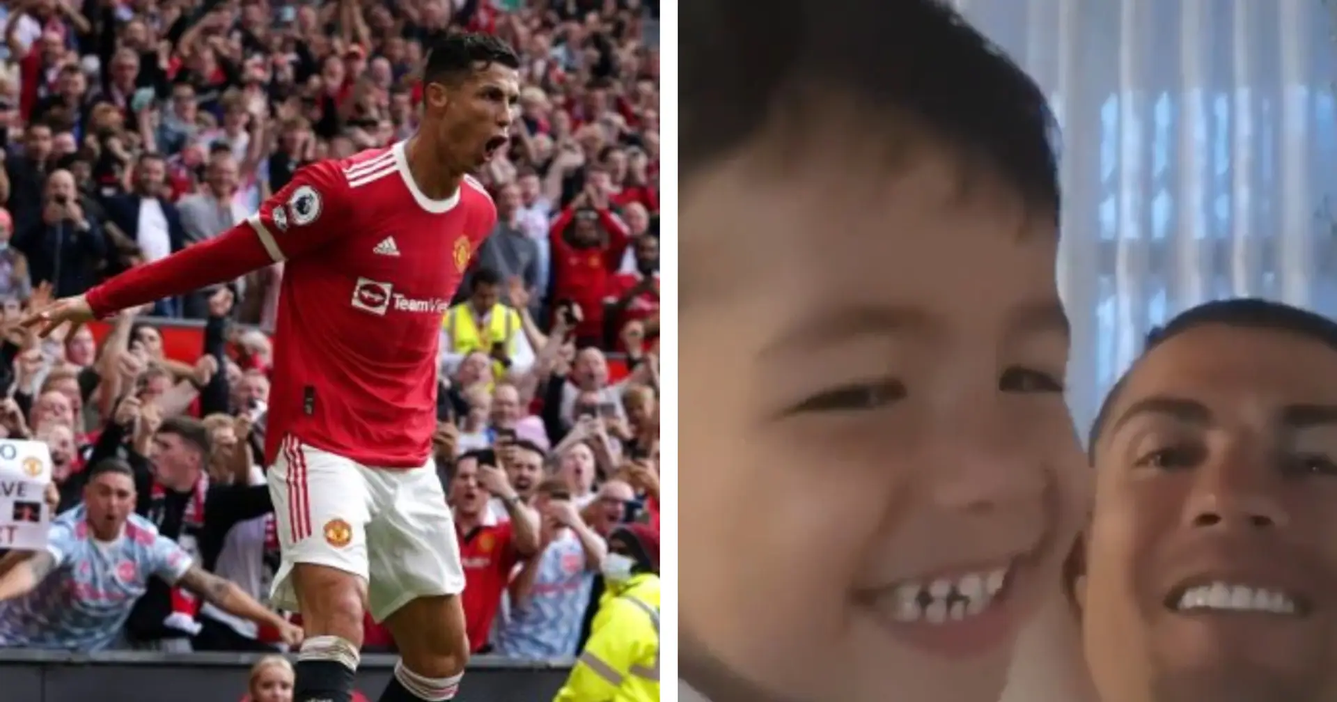 Cristiano Ronaldo teaching his son 'SIIIIUUUUU' celebration is most adorable thing on internet today