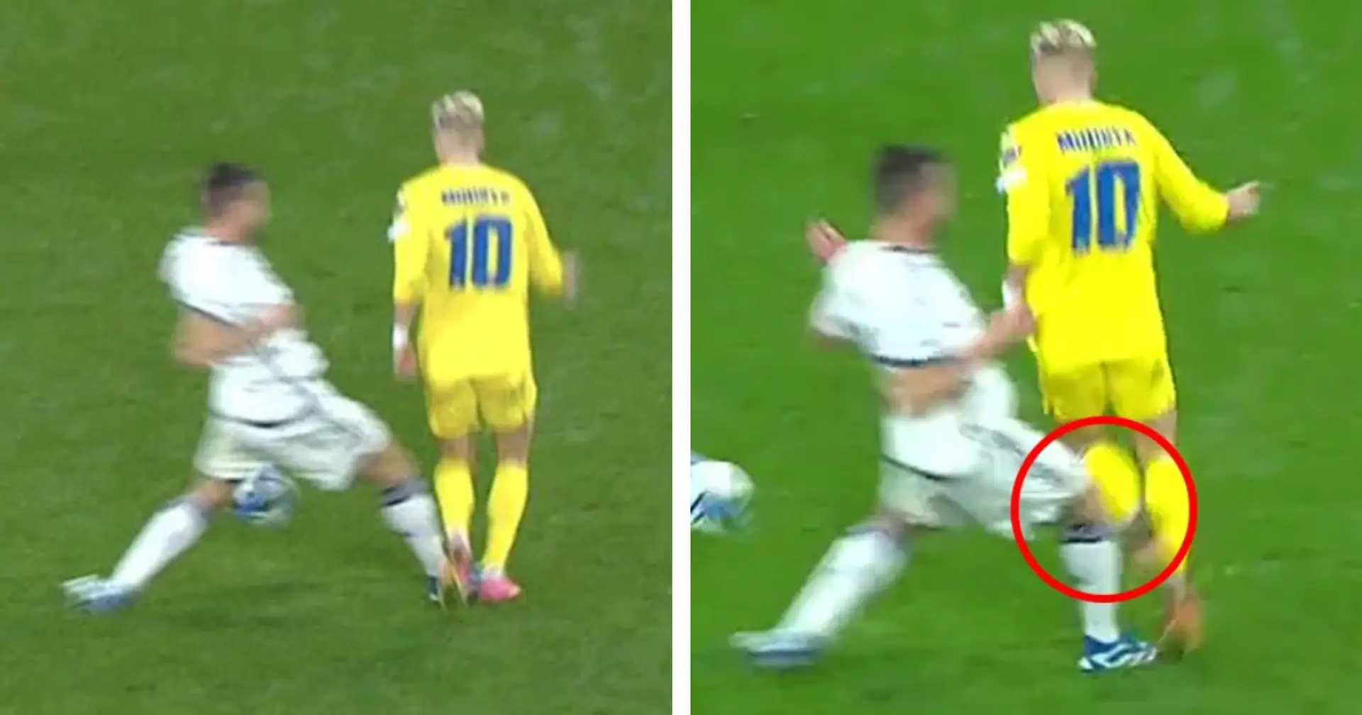 Mykhailo Mudryk fouled in final minutes of Italy game — VAR check leads to Ukraine heartbreak