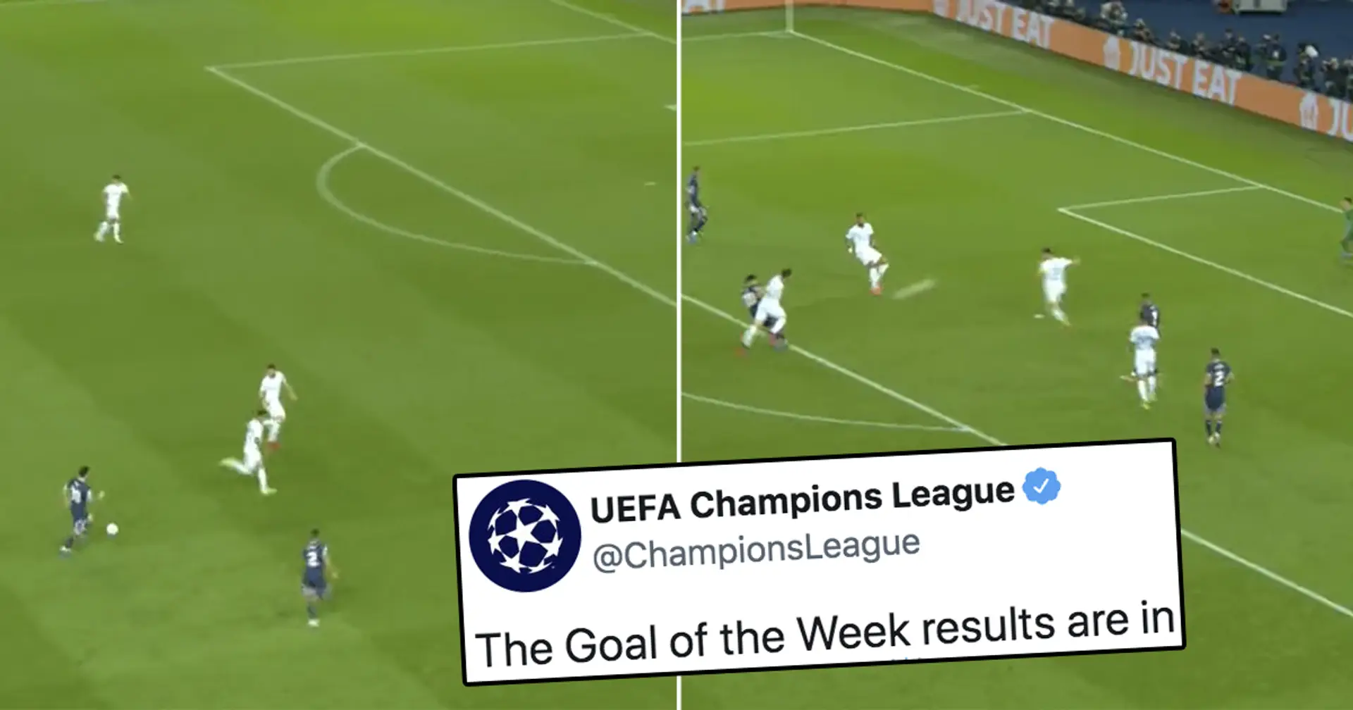Messi's Man City goal named Champions League Goal of the Week
