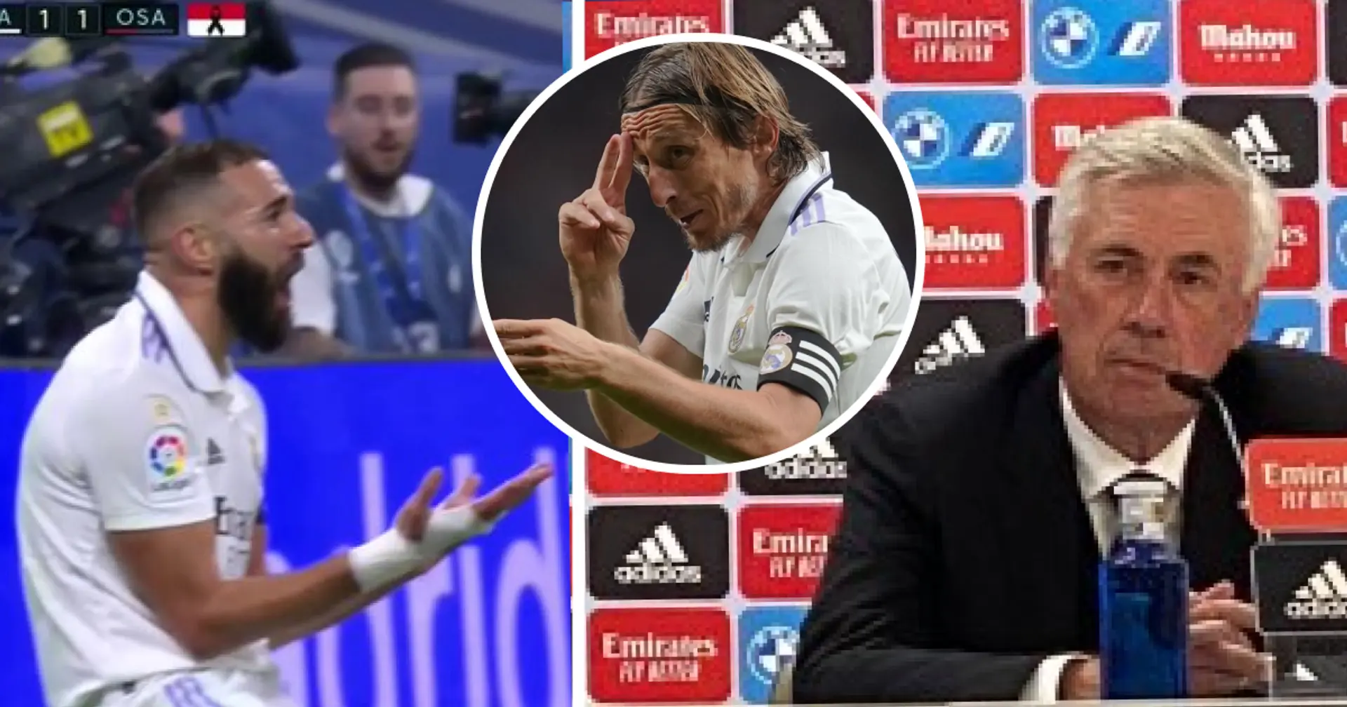 'Es más fácil para nosotros jugar sin Benzema': la reacción de un aficionado tras el empate del Madrid vs Osasuna, menciona una cosa que nos faltó