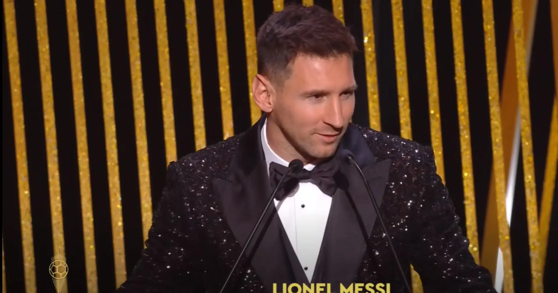 OFFICIAL: Leo Messi wins Ballon d'Or 2021