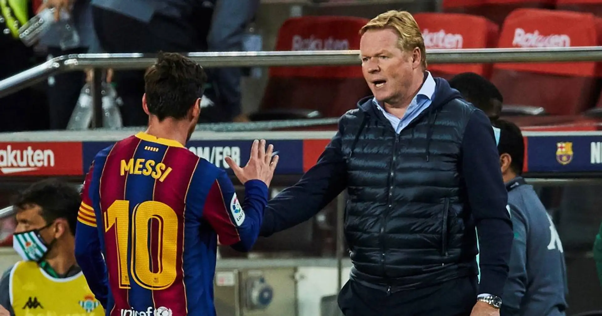 Ronald Koeman: 'Messi has disguised everything wrong at Barca. Now that he's gone, we are suffering'