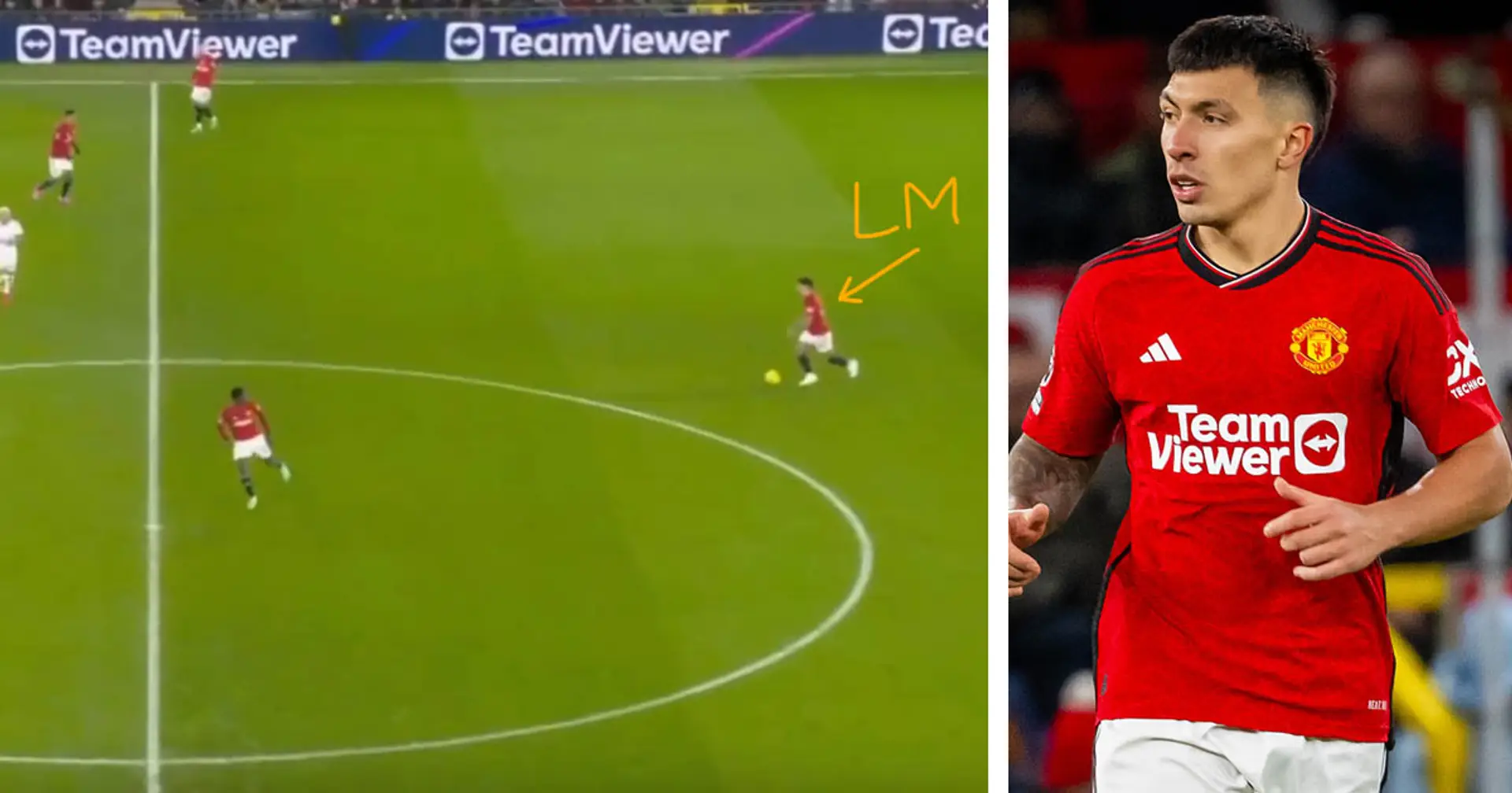 Licha Martinez gives Man United what he does best in first 5 mins since injury comeback
