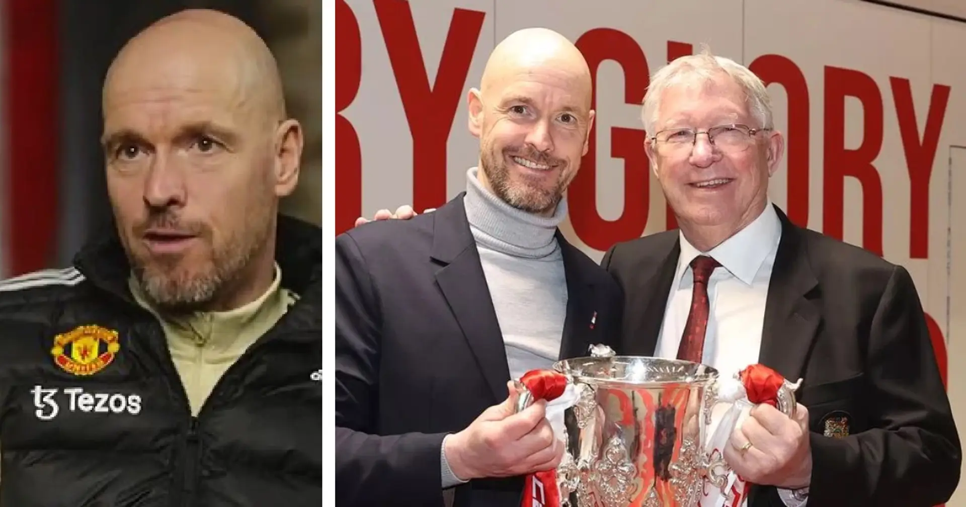 Ten Hag speaks on equalling Sir Alex's 20-year-old Man United record