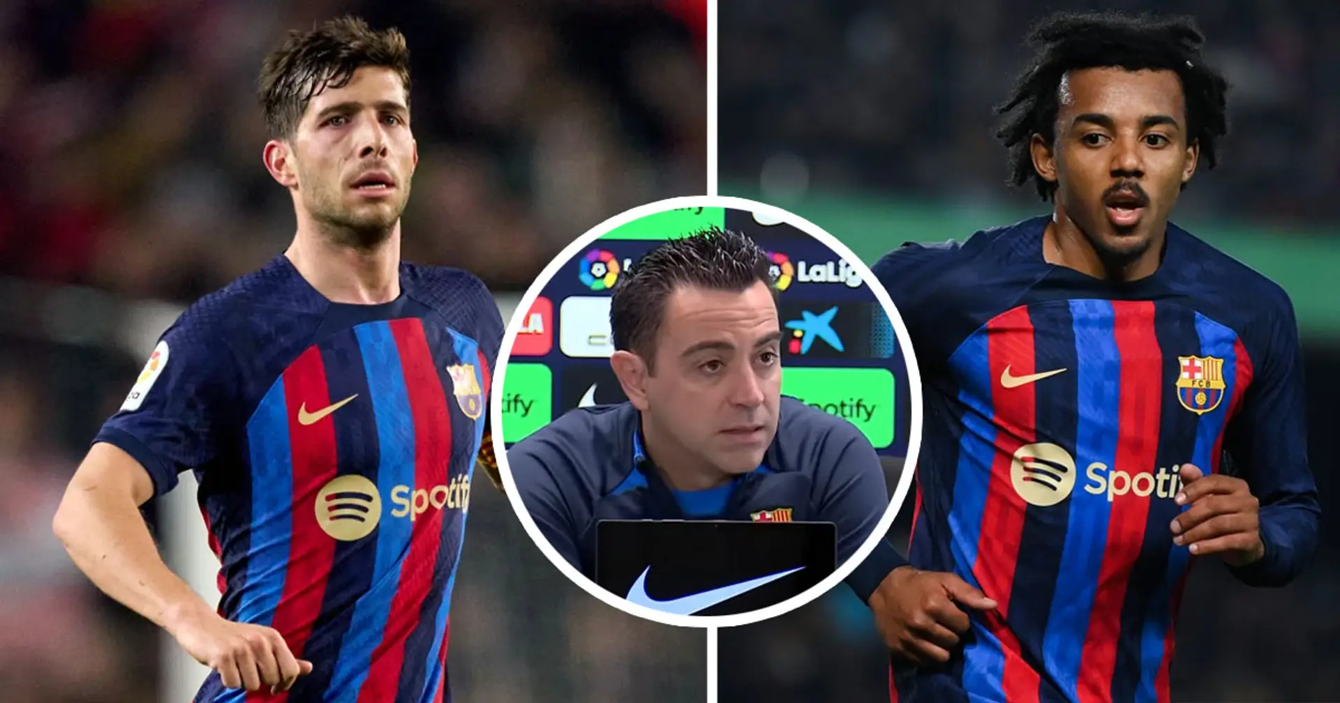 'I'm happy with the players I have': Xavi hints right-back signing not vital