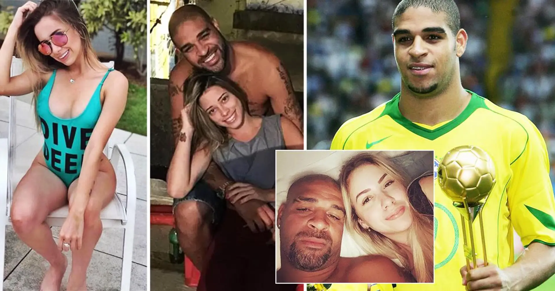 Brasilien-Ikone Adriano trifft sich angeblich mit zwei Ex-Freundinnen in seiner Präsidentensuite - die eine weiß nichts von der anderen