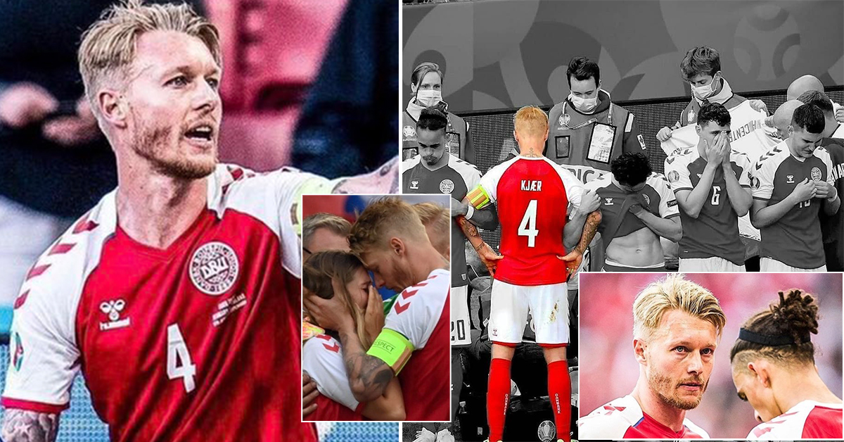 HERO: Simon Kjaer made sure Eriksen didn&#39;t swallow tongue, gave him CPR and  comforted his wife