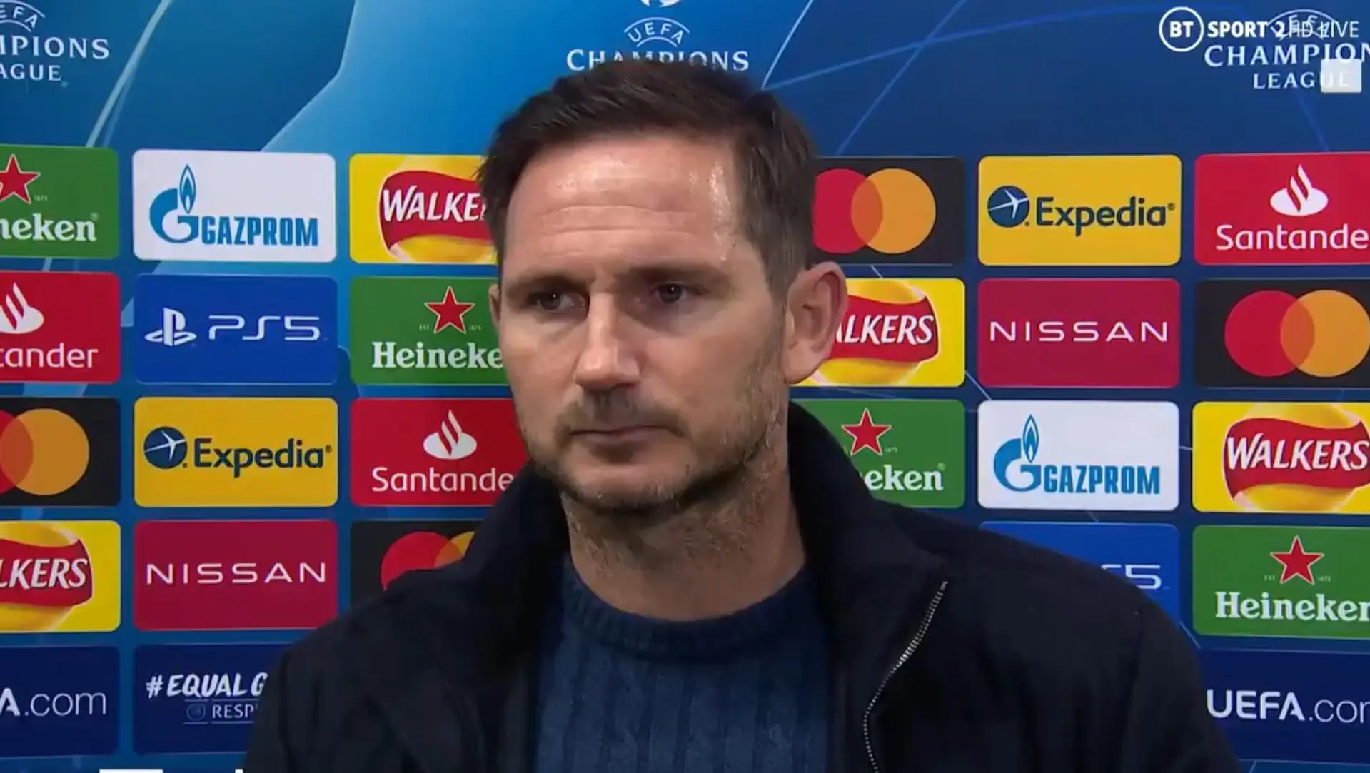 Frank Lampard names 2 players he is pleased with after Krasnodar game