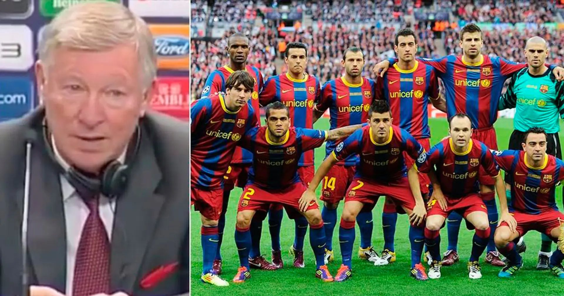 Sir Alex Ferguson glaubt, dass Barca-2011 die Mannschaft ist, die es am meisten verdient, als "Dream Team" bezeichnet zu werden