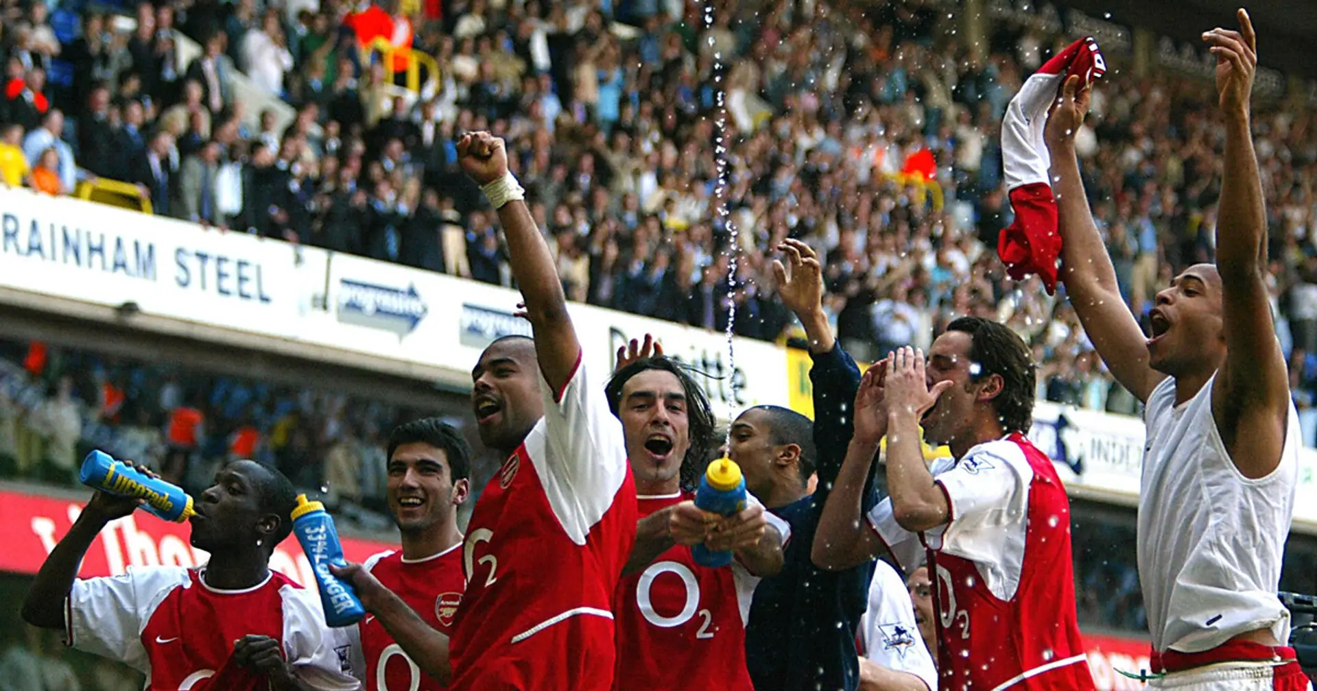 Throwback to Arsenal's 2-2 draw vs Spurs in 2004 which sealed the title at White Hart Lane