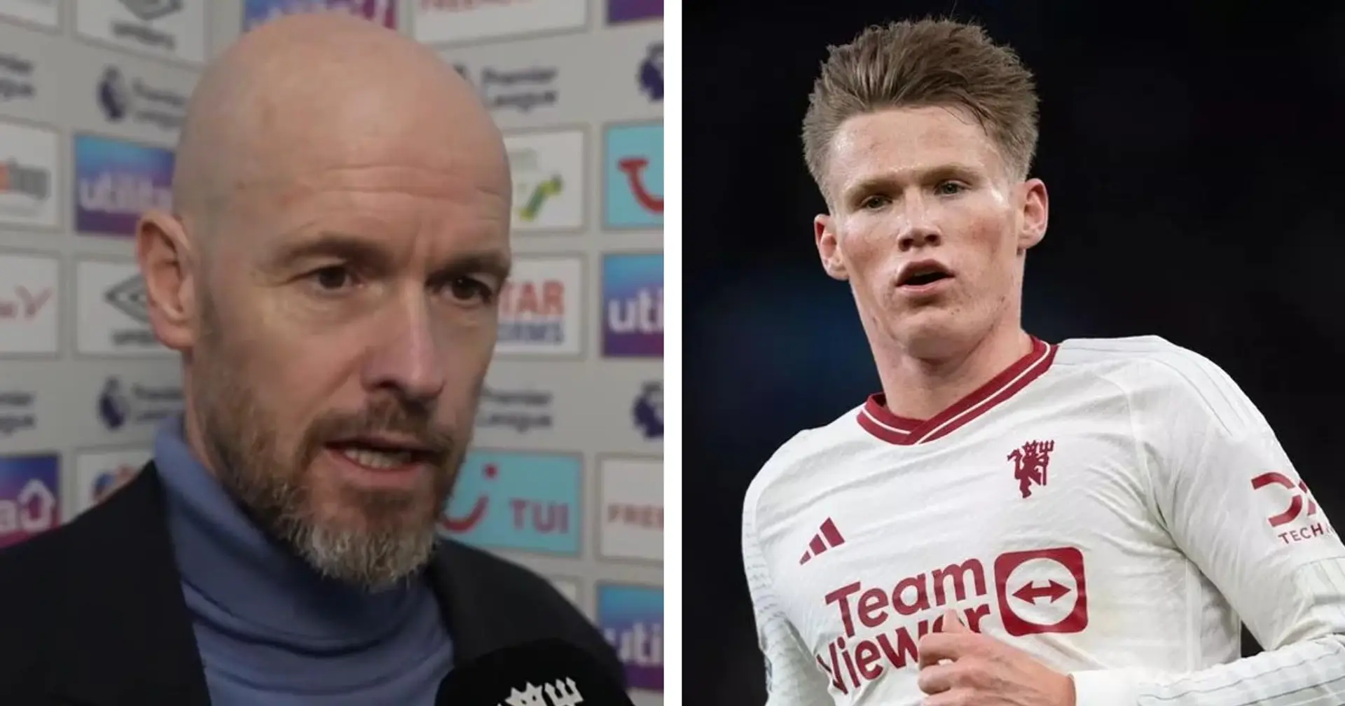 Ten Hag names simple reason McTominay doesn't start vs Luton, reveals message for players