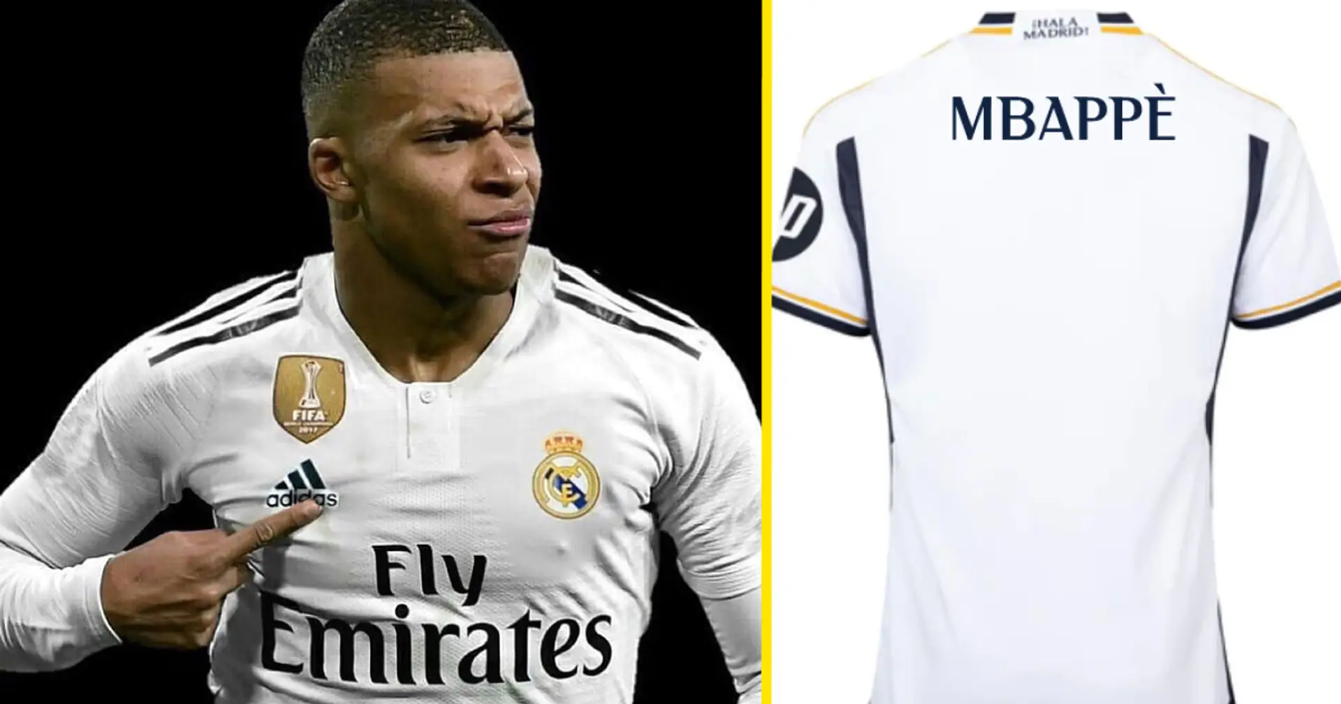 2 dorsales icónicos que el Real Madrid puede ofrecerle a Mbappé en el verano: mostrados