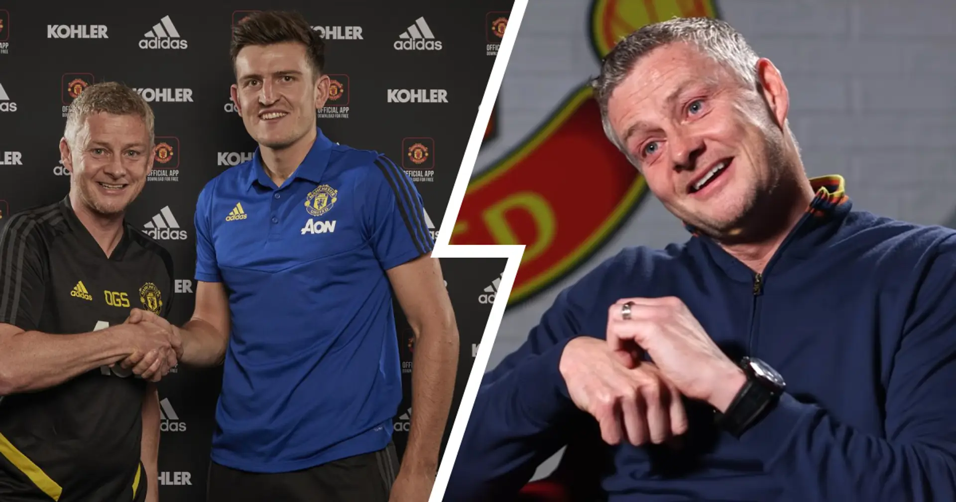 Solskjaer names his best Man United signings — one is Harry Maguire
