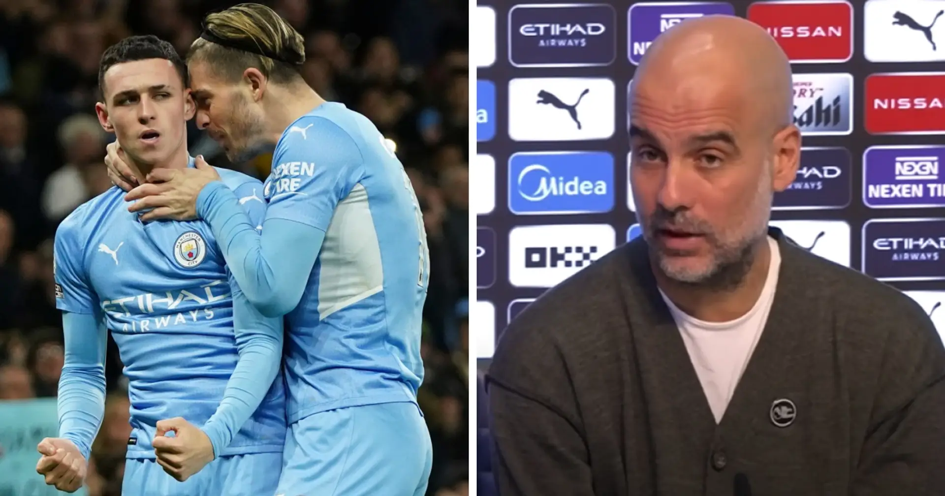 'He has to fight his mates and brothers to play': Pep Guardiola on Jack Grealish's right to earn selection