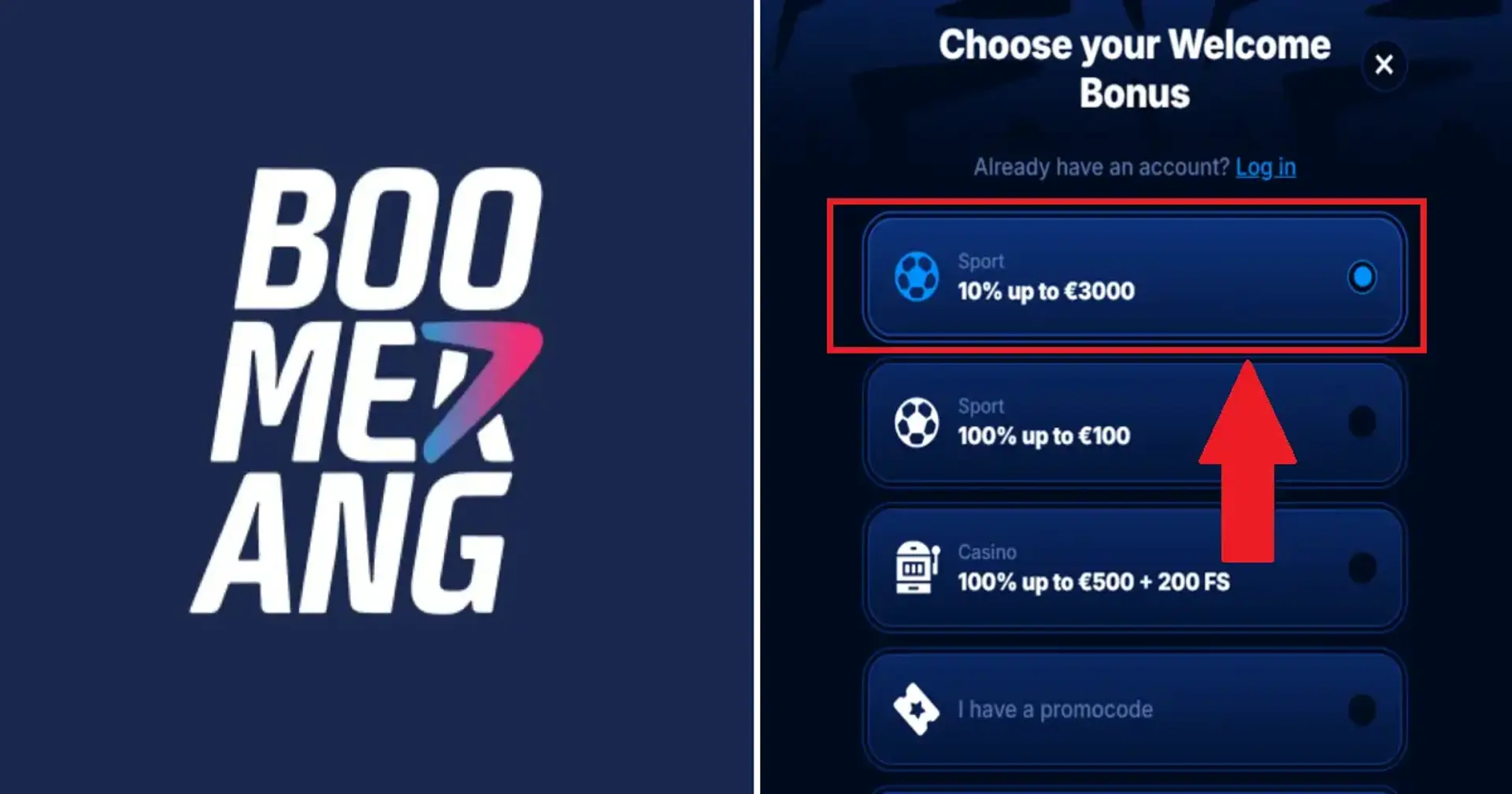 Codice promozionale terrybet