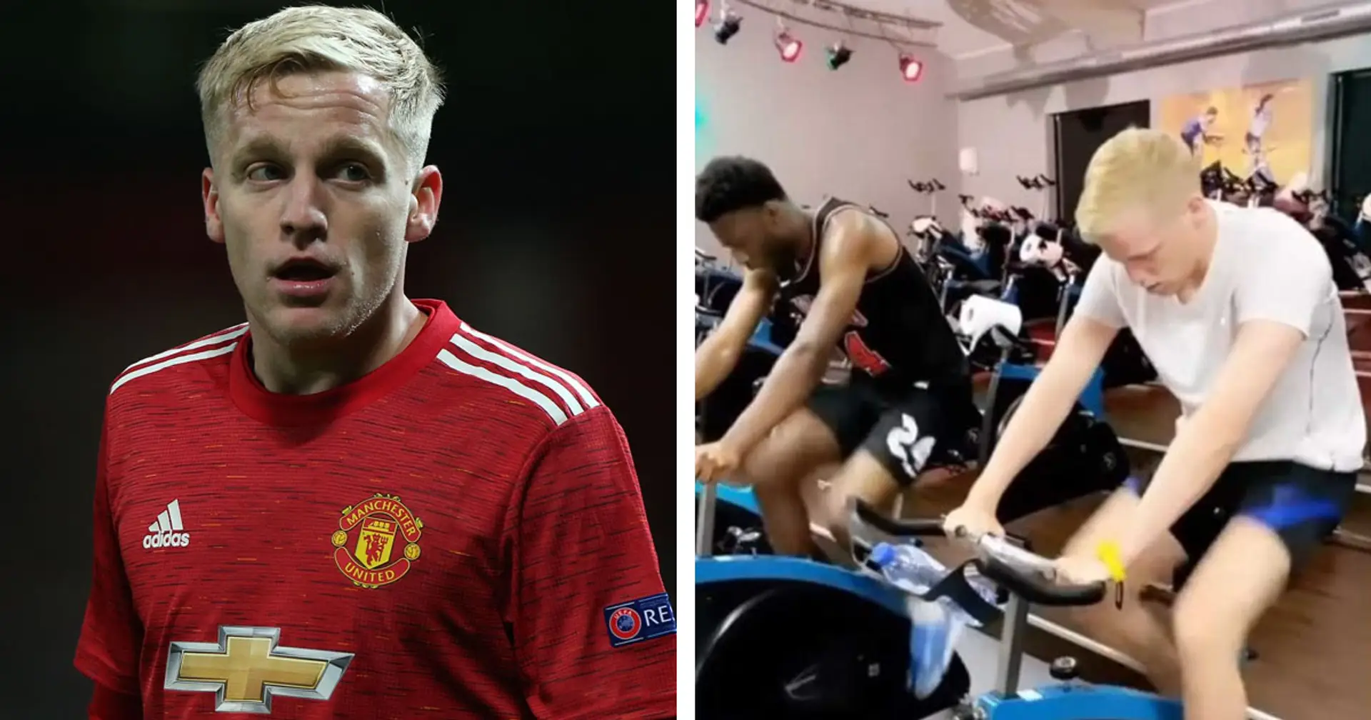 Van de Beek works out with Fosu-Mensah to gear up for start of pre-season