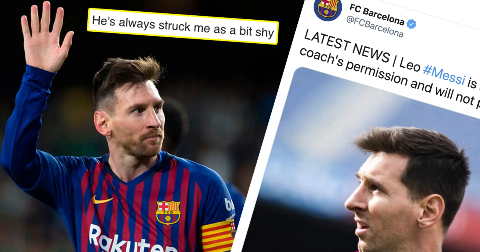 'Wouldn't be surprised if he didn't want to make it public': Fan explains why Messi could've played his last Barca game vs Celta
