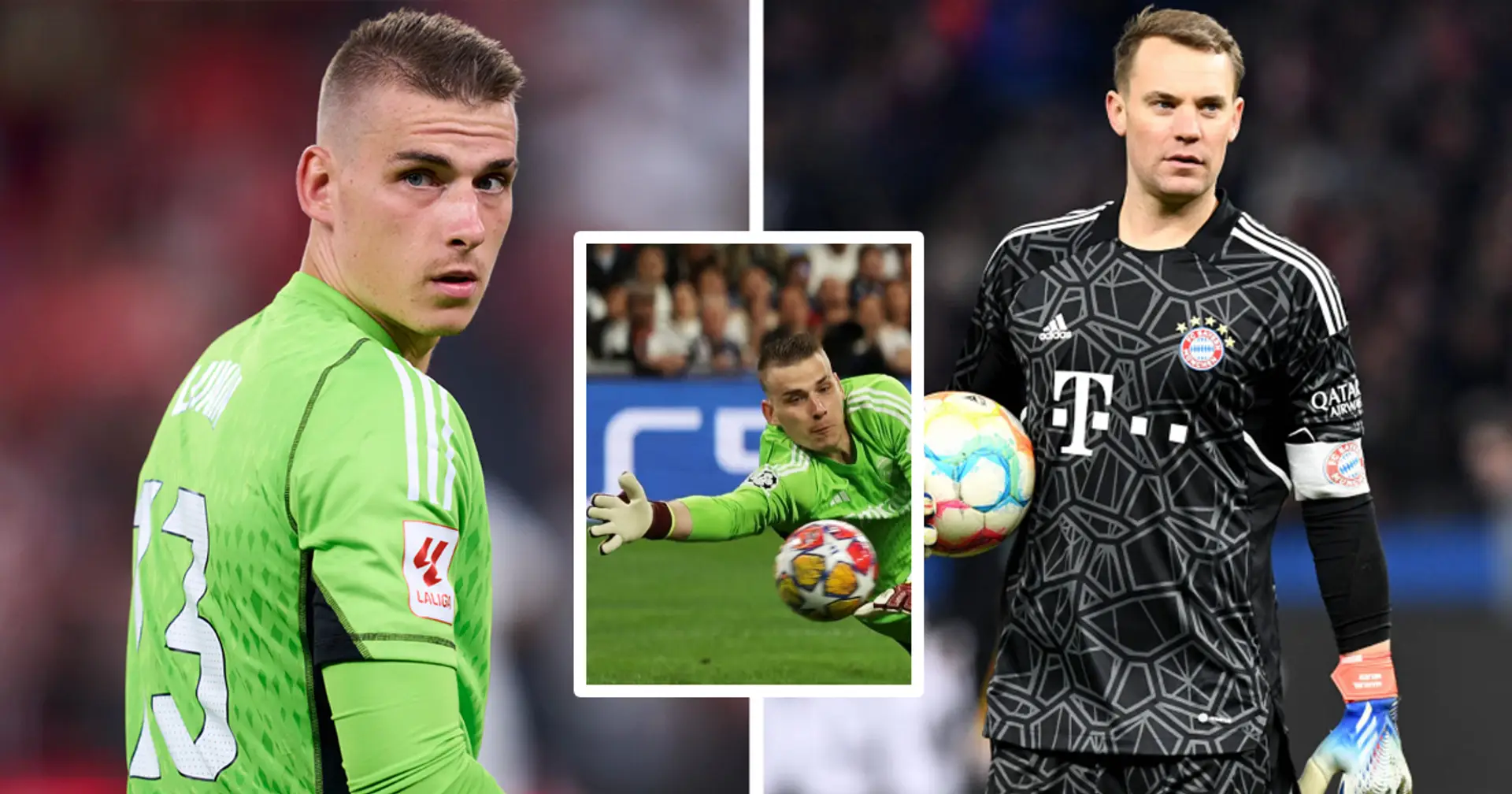 Bayern Munich are interested in Real Madrid goalkeeper Andrey Lunin