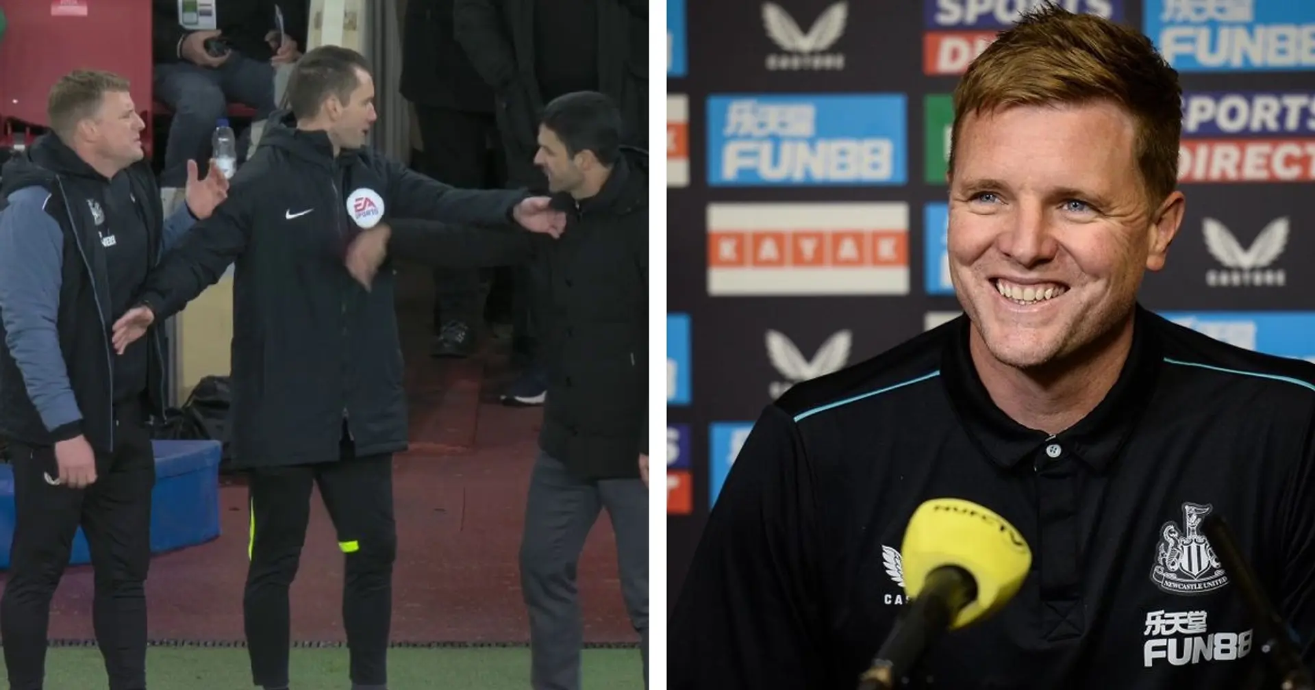 'You have to be streetwise and smart': Howe responds to time-wasting claims vs Arsenal 