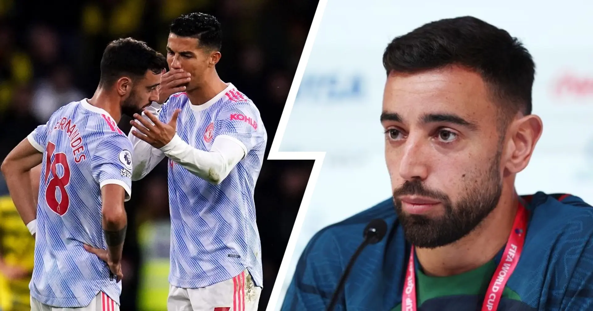 'Nothing lasts forever': Bruno Fernandes reacts to Ronaldo's Man United exit