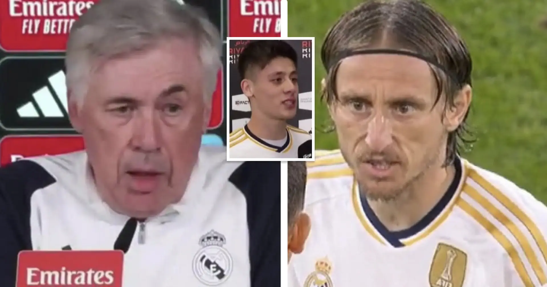 Carlo Ancelotti names one thing he will never ask Luka Modric for – unlike Arda Guler