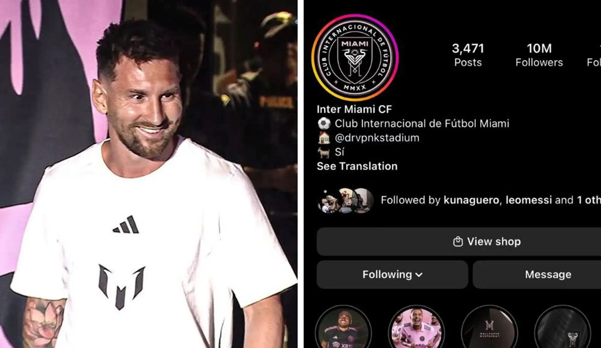 Messi-Fans in Massenwanderung. Miami-Account knackt die Marke von 10 Millionen Follower ⏫💥