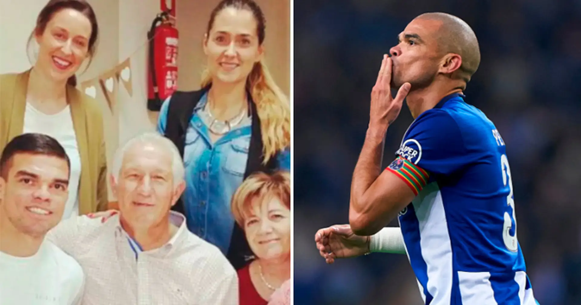 "Ich kann mir vorstellen, dass mein Vater mich dort nicht gerne gesehen hat": Porto-Verteidiger Pepe schlief bis zu seinem 17. Lebensjahr bei seiner Mutter