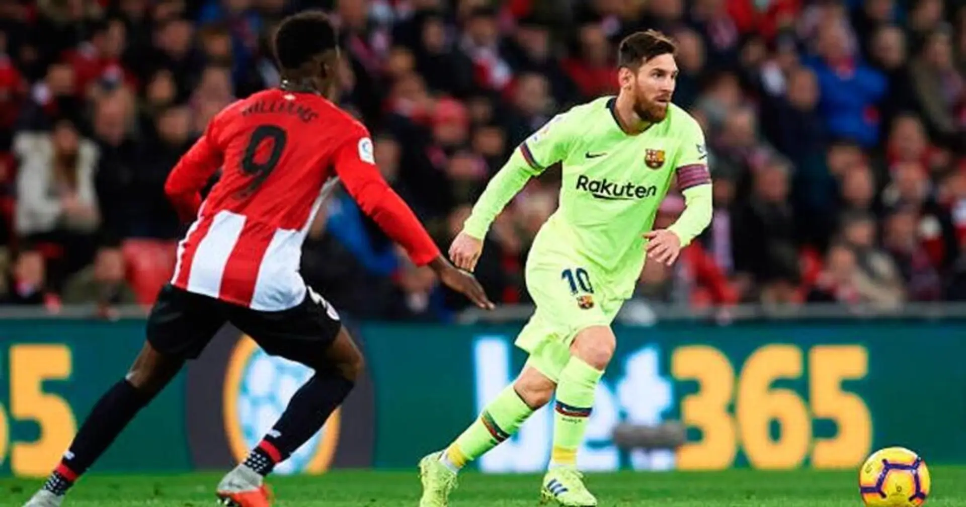 Iñaki Williams, jugador del Athletic: 'Si tuviese la posibilidad de hacer a Messi vasco...'