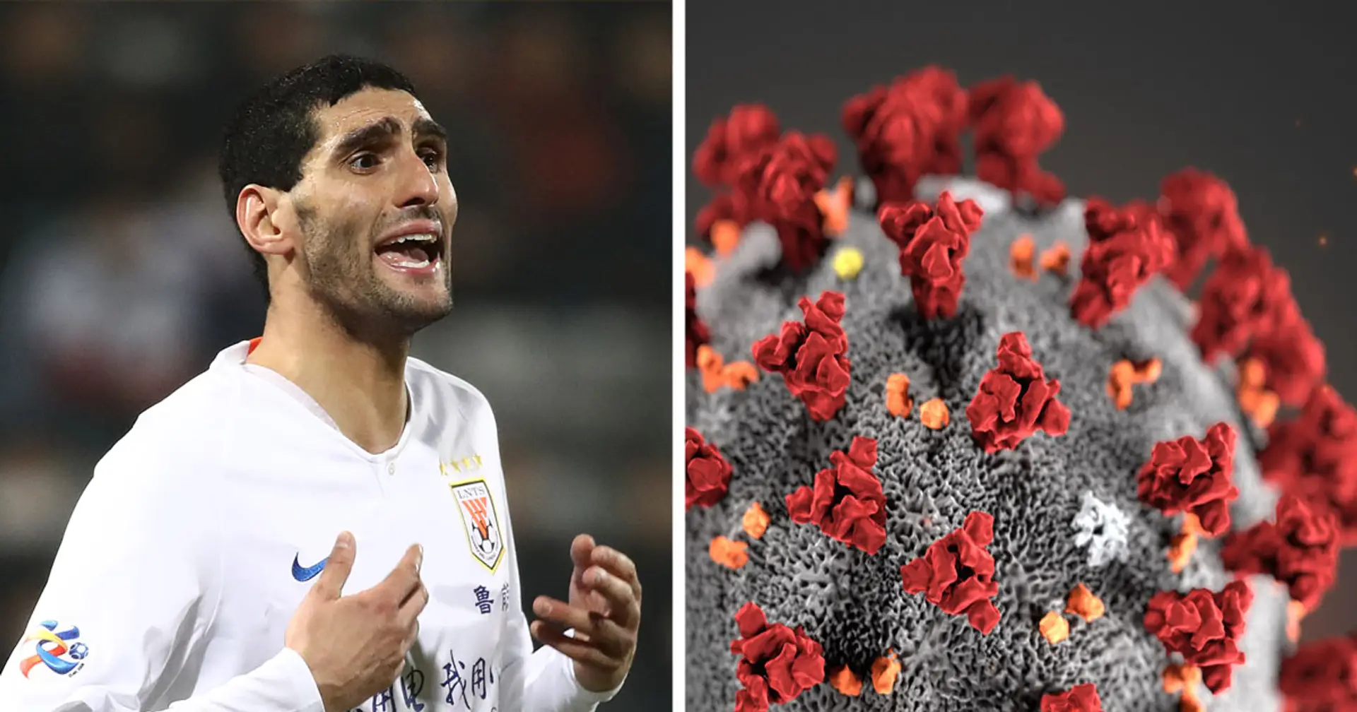 Marouane Fellaini becomes first Chinese Super League player to test positive for coronavirus