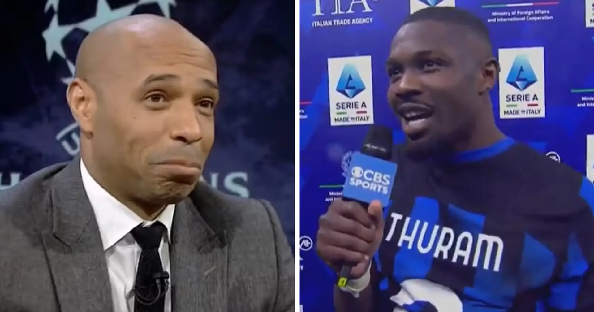 'He’s like my uncle that’s always here for me': Marcus Thuram pays touching tribute to Thierry Henry after defeating Milan