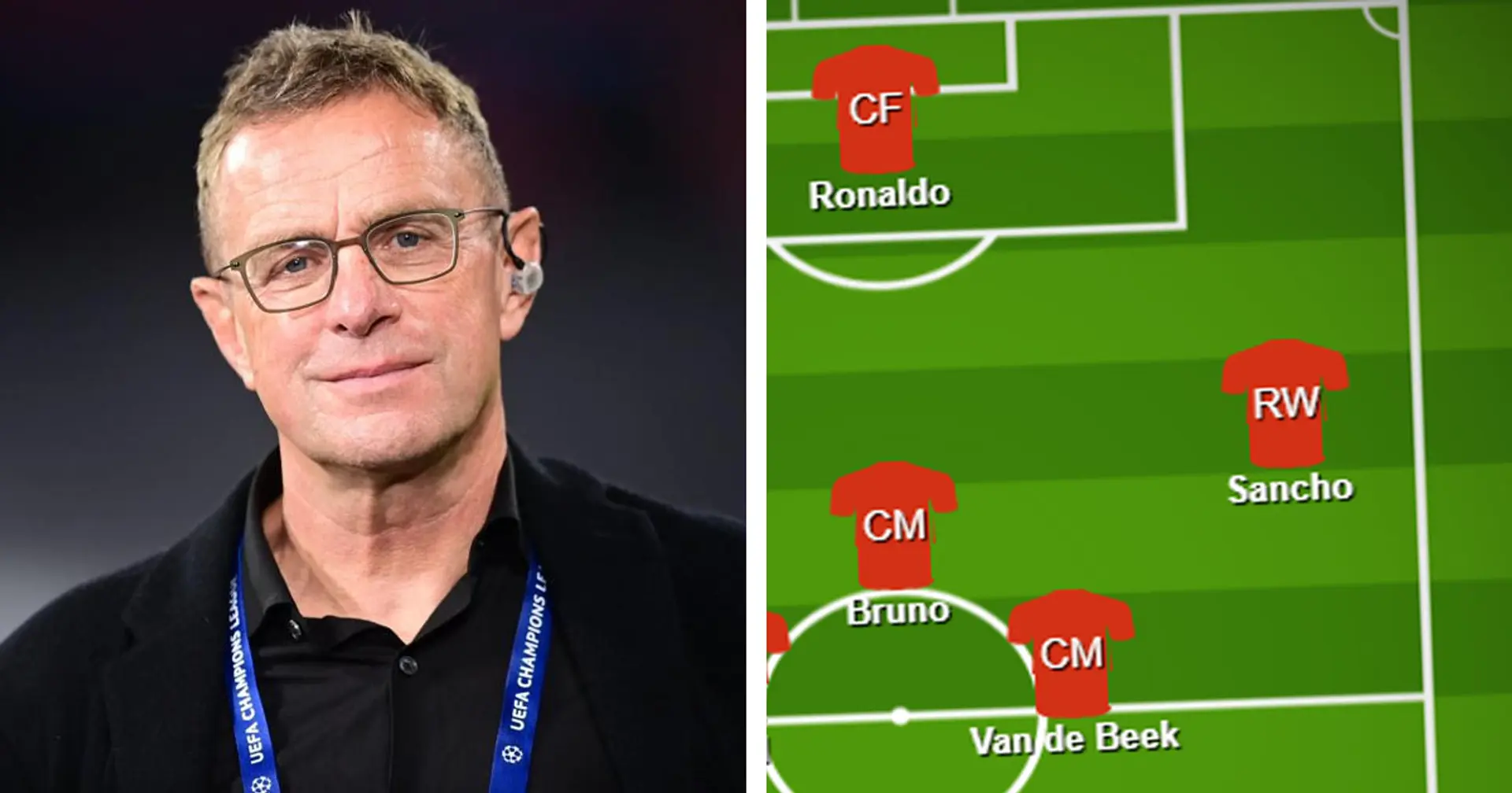 2 ways Man United could line up under Ralf Rangnick
