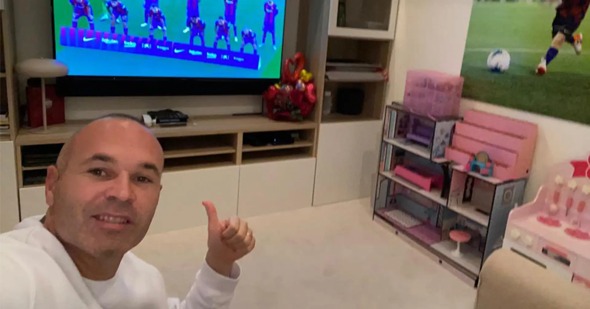'Do your best': Andres Iniesta was watching Clasico along with all other Cules