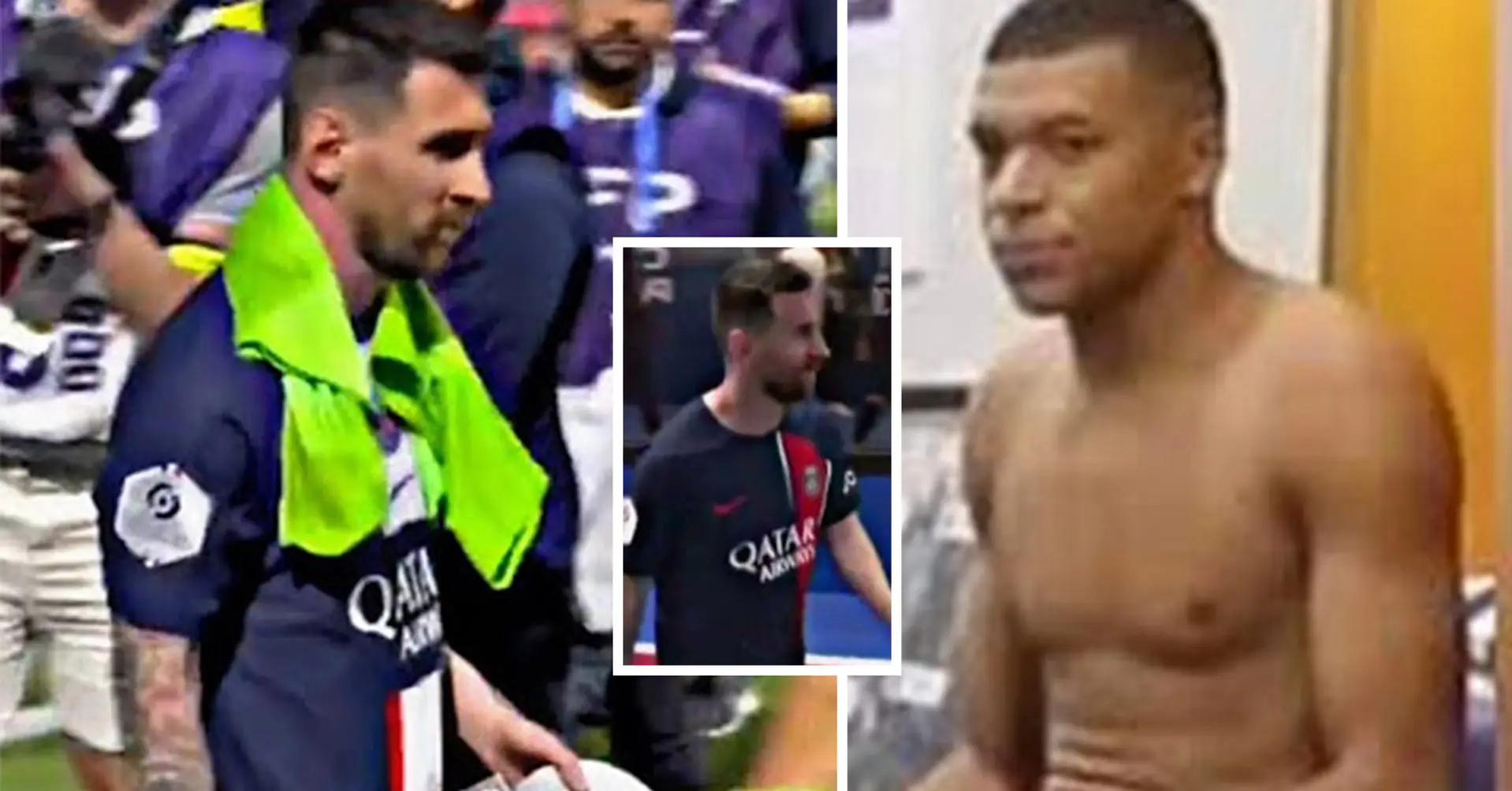 Die Kameraleute hörten den genauen Satz, den Kylian Mbappe nach Messis Abschiedsspiel bei PSG in der Umkleidekabine zu Leo sagte